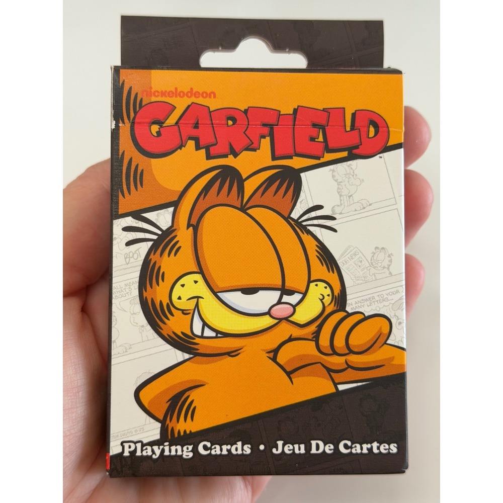 Garfield Playing Cards Nickelodeon Aquarius Orange Cat Comic Strip Deck NEW